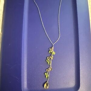 925 silver y necklace